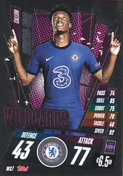 Callum Hudson-Odoi Chelsea 2020/21 Topps Match Attax CL Wildcards #WC07